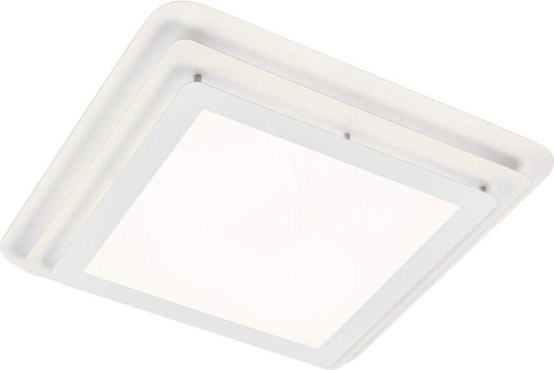 Osram LED Deckenleuchte Orbis Spiral Layer weiß 45 x 45 cm 26 W Deckenlampen & Kronleuchter