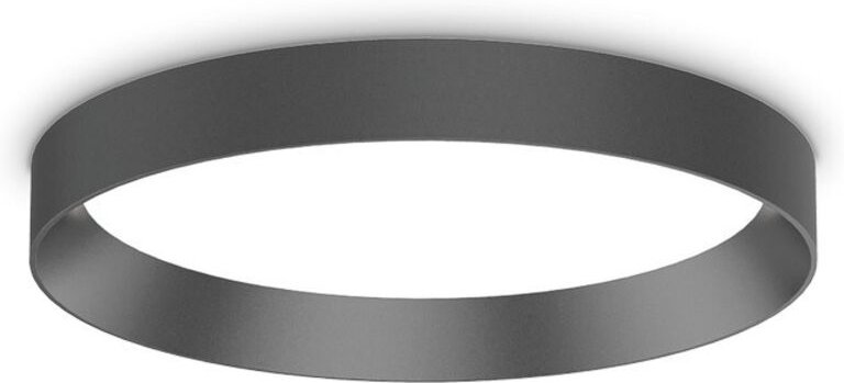 Ideal Lux FLY 35 cm integrierte LED-Halbeinbauleuchte Schwarz, 3000 K, IP40