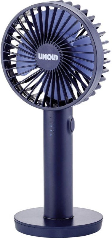 Unold Akku-Handventilator Breezy II blau