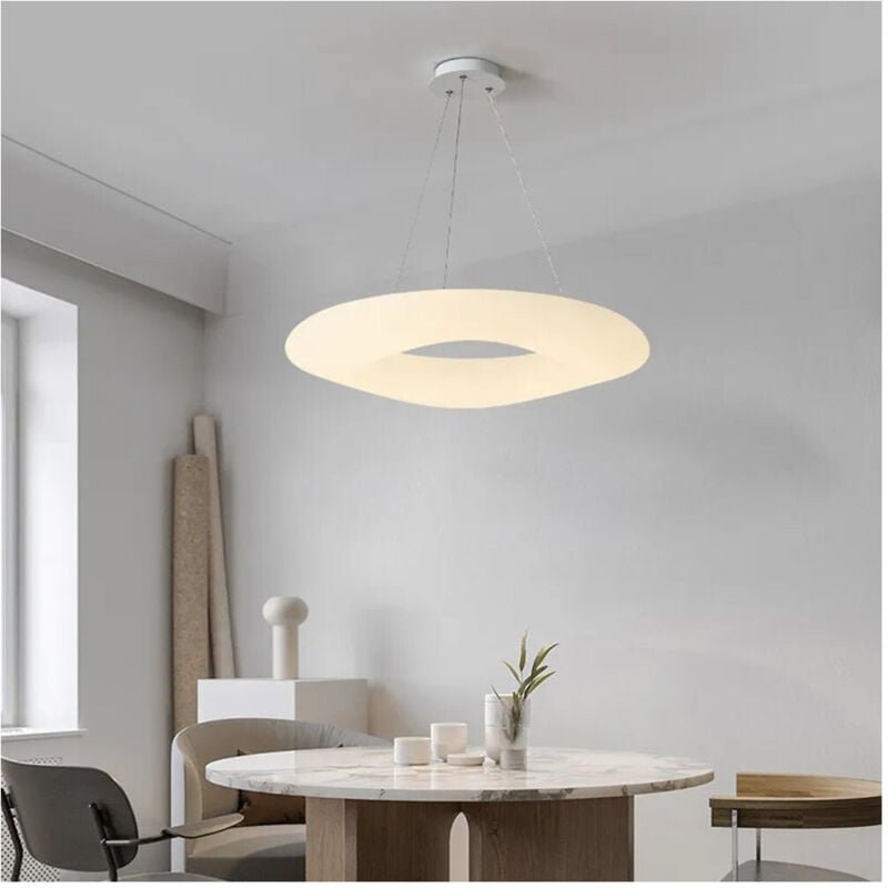 Trade Shop - nordische pendelleuchte für wohnzimmer schlafzimmer in form eines dekorativen rings -