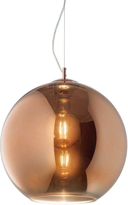Ideal Lux Nemo - 1 Light Medium Dome Deckenanhänger Kupfer, E27