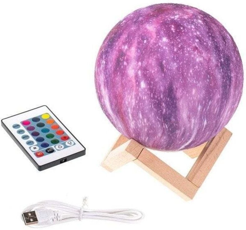 Nachtlicht Sterne Galaxie Galaxiekugel 3D Lampe Sterne Himmel Weltall