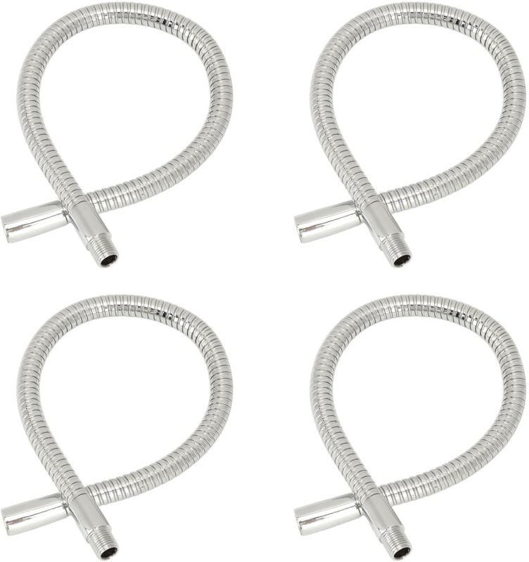 Universelle 360-Grad-Lampenabdeckung aus Chromrohr, 35 cm, für Tischlampen, Beleuchtungszubehör, 4 STC, für Nachtangelra...