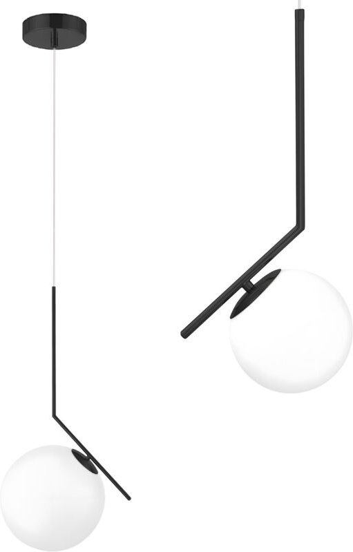 Pendelleuchte Toolight G107-1W black white