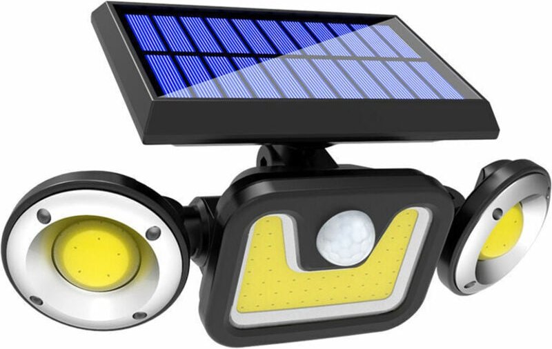 Lampe Solaire Extérieur Ultra Puissante 83LED avec Détecteur de Mouvement, Spot Solaire Etanche IP65 Eclairage Exterieur...