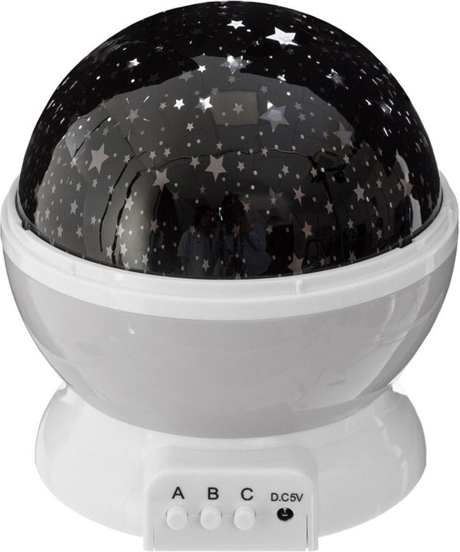 Dekoratives LED-Nachtlicht mit Sternenprojektion