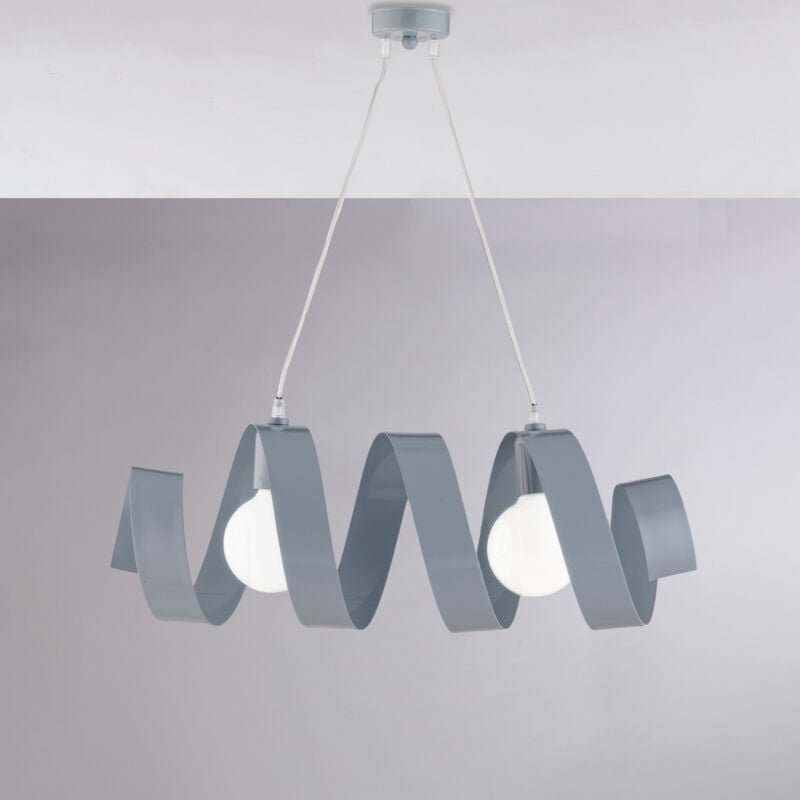 Mikado – Wandleuchte mit verstellbaren Leuchten aus Metall und weiß lackiertem Aluminium mit integrierter led 5 – max 85...