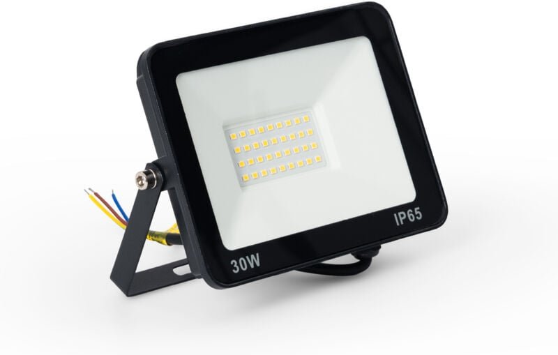 Led Außenstrahler - 30W - 95lm/W - IP65 - Schwarz