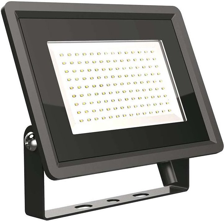 Schwarze LED-Scheinwerfer - F - Klasse - IP65 - 100W - 8700 Lumen - 6500K