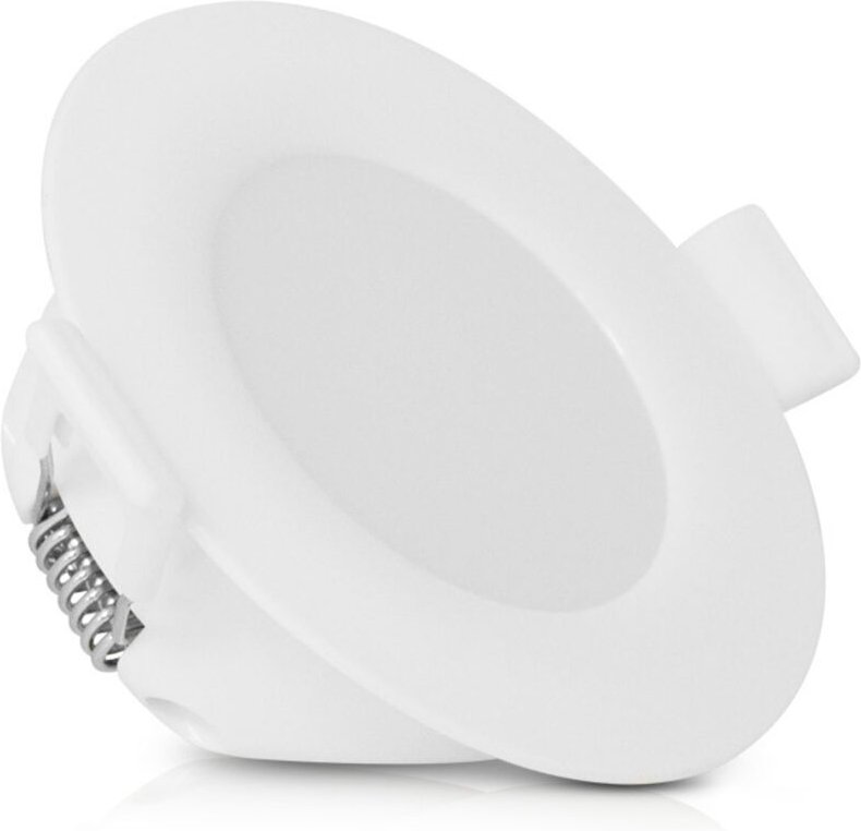 Punkte Polycarbonat weiß LED Einbaulampen fest LUCIOLE ECO 8W 3000K Warmweiß