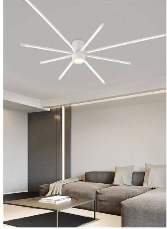 Trade Shop Traesio - Trade Shop - lampe soffitto led 43W lampe modern weisses licht 6500K 3000K 4000K PN-27B -