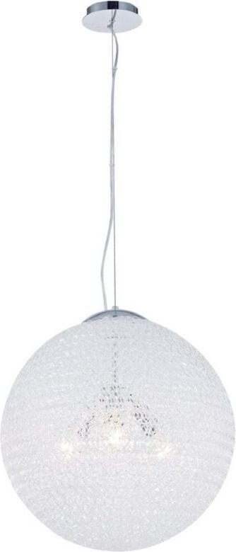 Inspired Mantra Fusion - Bola - Globe Deckenanhänger 50cm rund 3 x E27, Chrom