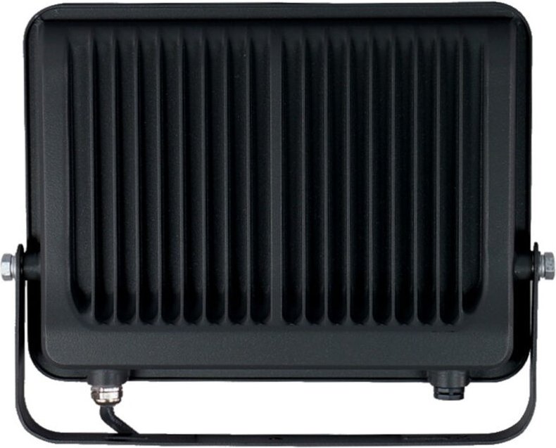 Trade Shop - copy of FARO PROIETTORE SMD LED FLOODLIGHT 150 W SLIM IP65 LUCE 3000K 4000K 6500K EK05-150W - Schwarz