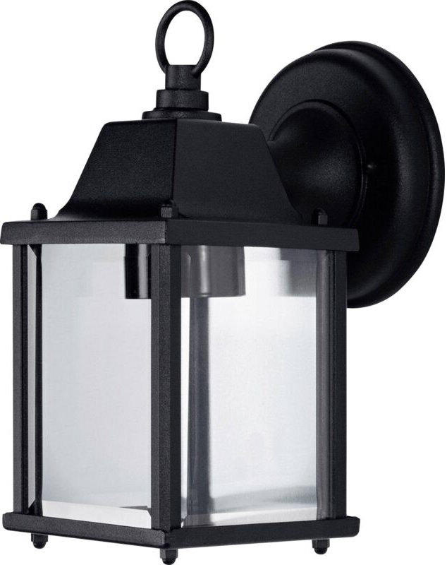 Osram Endura Classic Wandleuchte Außen schwarz Aluminium