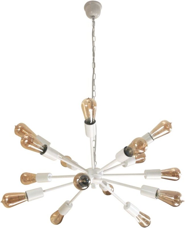 Moderne Hängelampen Loft Spider 2662/Z-B-15 WEISS