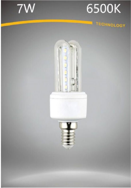 Trade Shop Traesio - Trade Shop - led-lampe E14 7W warmweiss 3000K kalt 6500K natur 4000K 2U-02T -