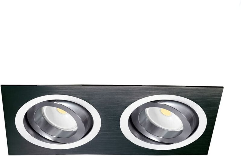 Helium Einbau Ring schwarz (2 Lichter) Cristalrecord 03-062-00-115