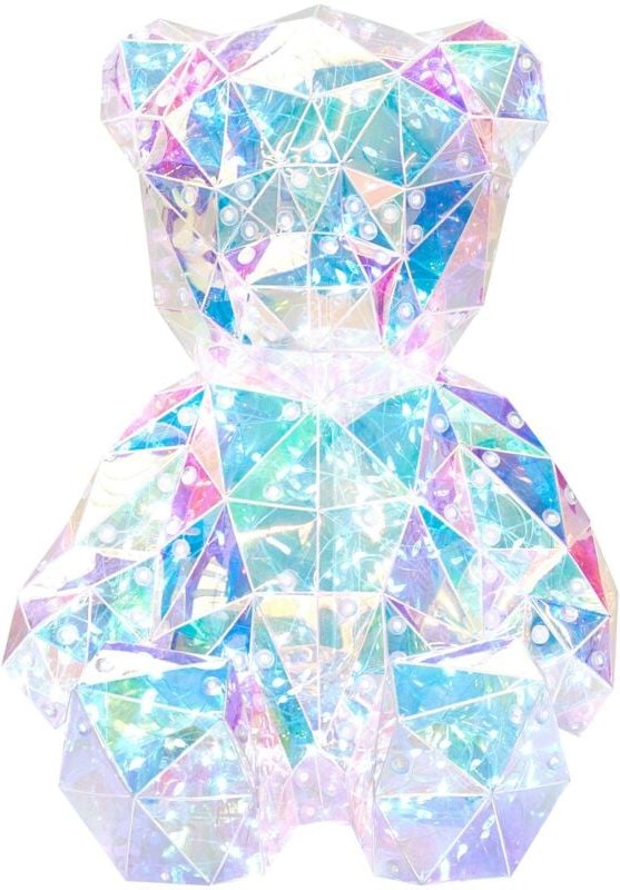 LED Dekoration Teddybär HADAR Bunt