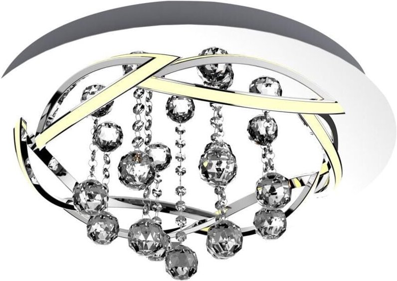 CORFU LED-Chrom-Deckenleuchte Candellux A0016-160