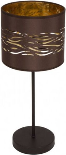 Mist Tischleuchte 1xe14 braun/goldbraun 43x17x17 cm