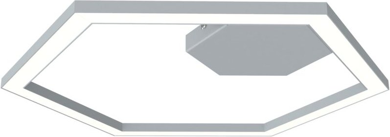 Lumicom - esagono plafoniera Ø60 monocolore opaco