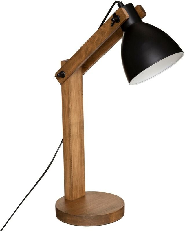 Stehlampe cuba, h. 56 cm, Holz
