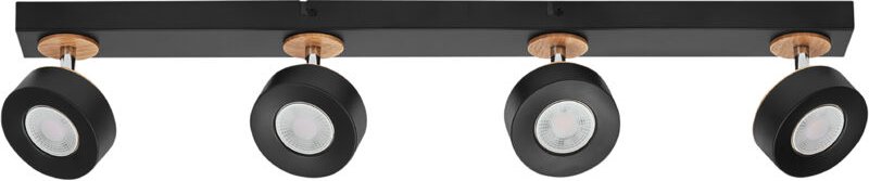 LEDVANCE LED-Deckenleuchte 4058075833456, 19,2W, 1250llm, 3000K, schwarz