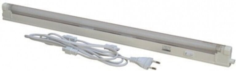Trade Shop - 15W 75CM led neonröhre komplett mit T5 deckenleuchte warmweisses licht 3000K kabel -