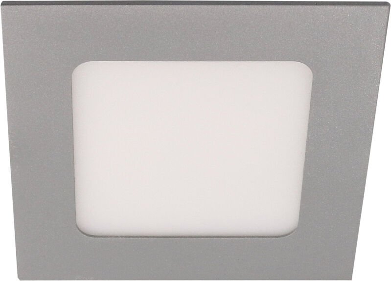 Forlight Lighting - Easy square downlight cuadrado con luz led blanco neutro 4000K en color gris