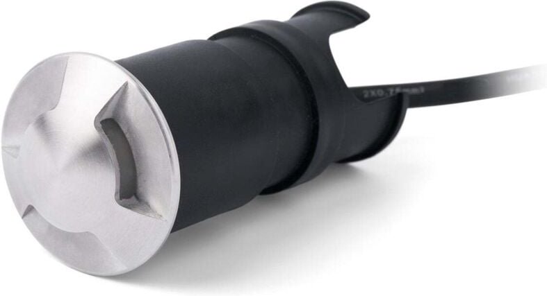 Faro Barcelona - kane Wandeinbauleuchte und Boden aus satiniertem Edelstahl von faro 70662