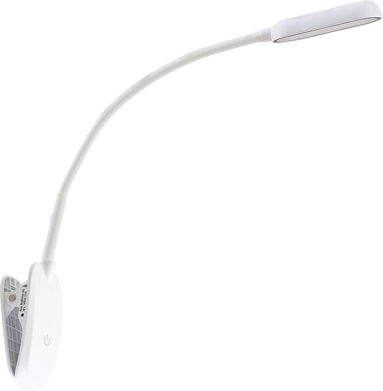 Klemmleuchte 'Najari' aus Kunststoffmit usb Anschluss dimmbar für Arbeitszimmer & Büro von Prios