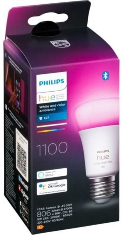 Philips Hue - led Lampe E27 bt 1100lm White Color Ambiance