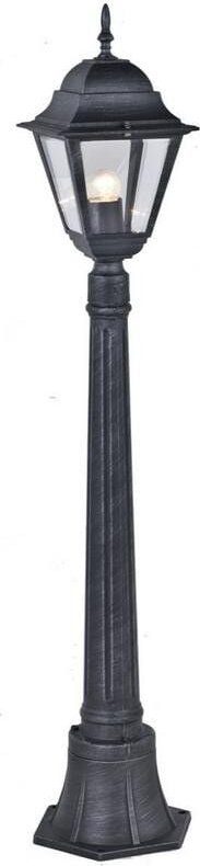 Salone - new york laterne höhe CM.110 alu druckguss grau lackiert gusseisen 60W