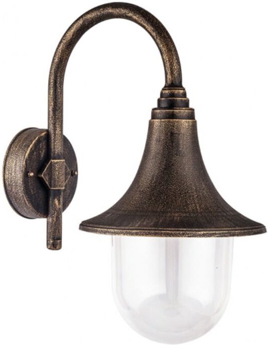 FAB 126261016 Außenwandleuchte Fennel 1xe27 Altgold Ip44 Polycarbonat 40,8x21,7x32,6 Cm