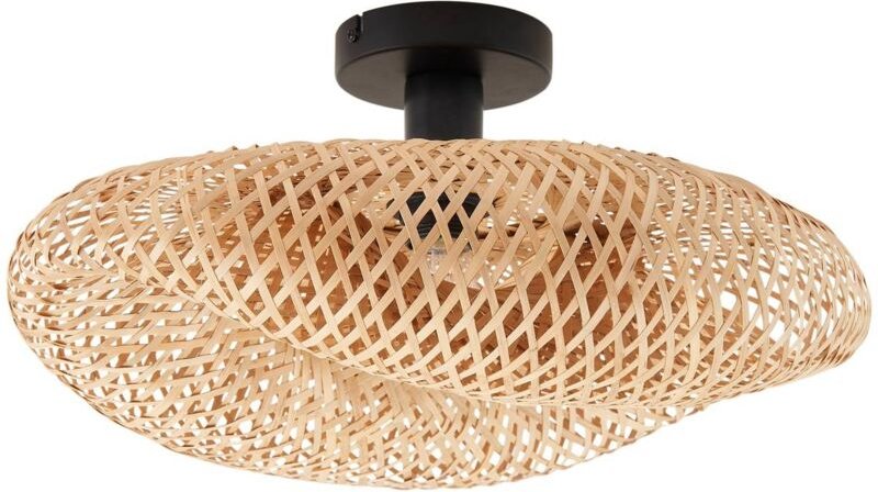 Deckenlampe "Eleane" aus Holz für Wohnzimmer & Esszimmer von Lindby