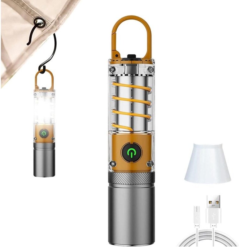 Hochleistungs-Taschenlampen,taktische Taschenlampen,wasserdichte Zoom-Taschenlampe mit 5 Leuchtmodi,leistungsstarke LED-...