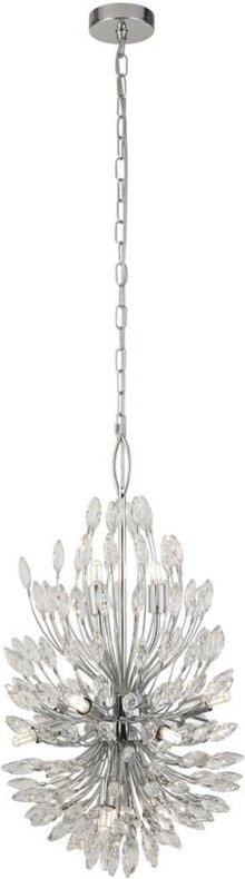 Peacock 14 Light Pendelleuchte, Kristall - Searchlight