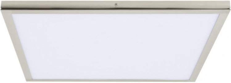 Fabrilamp - Oberflächenpanel 36w 6500k tivoli nickel 2,5x40x40 cm 3060 lm