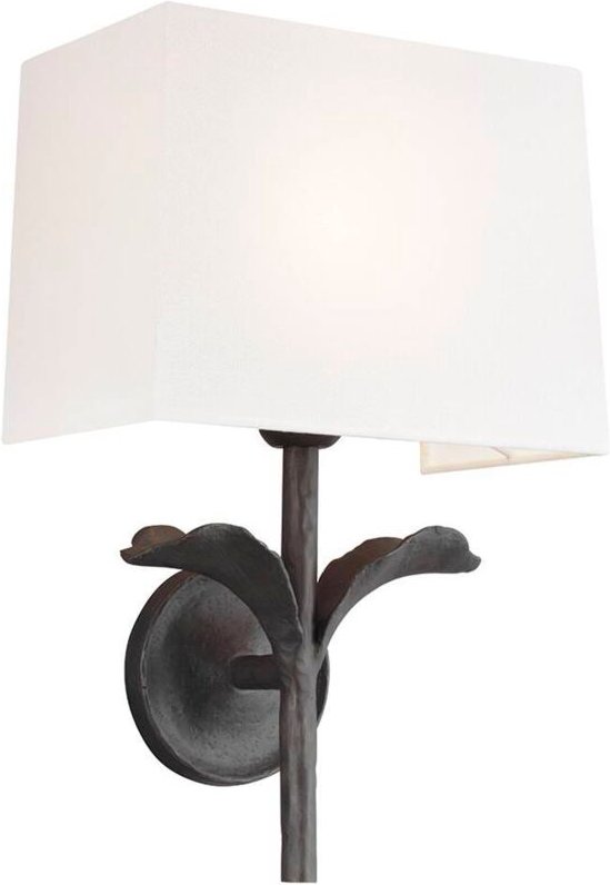 Thumbnail - Georgia 1 Licht Wandleuchte, gealtertes Eisen, E27 - Elstead