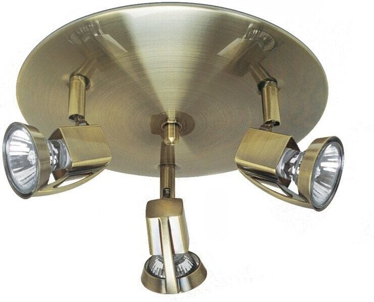 Cristalrecord - Deckenleuchte Leder 3 Scheinwerfer Arco 001-2000-3-056