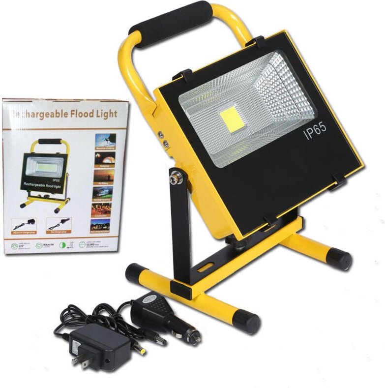 Talox Dünner wiederaufladbarer 30-W-LED-Spotlight-Projektor