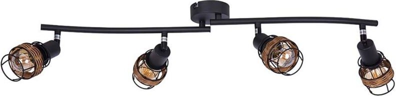 Deckenlampe Schlafzimmerleuchte Wohnzimmerlampe Spots beweglich 4 Flammig