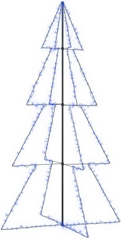 Vidaxl - Weihnachtsbaum in Kegelform 360 LEDs Indoor Outdoor 143x250 cm