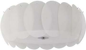 Ideal Lux - Ovalino - 8 Light Large Ceiling Flush Light Weiß, E27