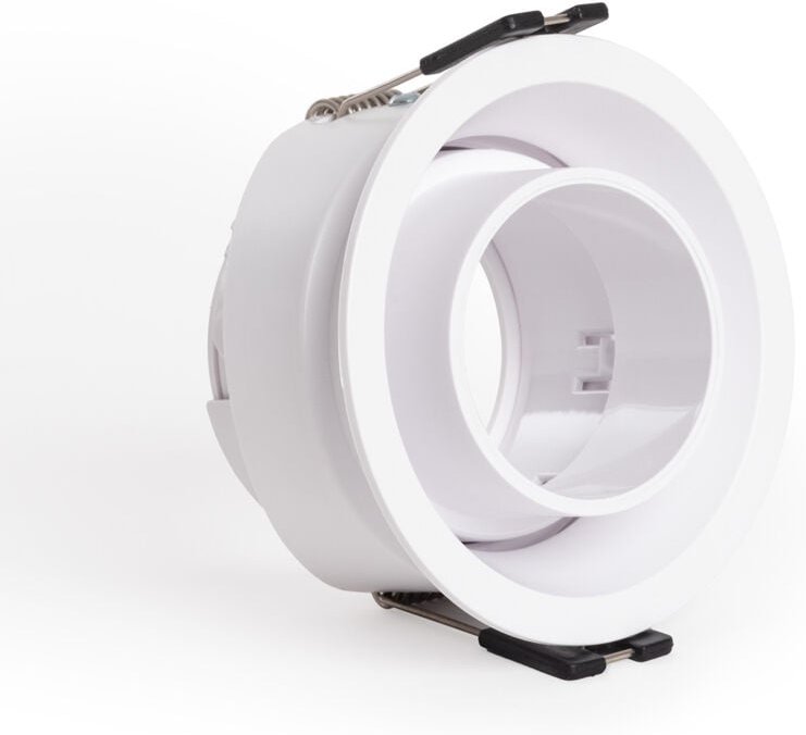 Efectoled - Downlight-Ring Konisch Schwenkbar mit niedrigem ugr für LED-Glühbirnen GU10 / GU5.3 Schnitt Ø75 mm Suefix We...