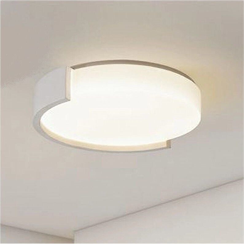 Trade Shop Traesio - Trade Shop - plafoniera led 24 w cerchio bianco modern von tonda luce naturale 50095 -