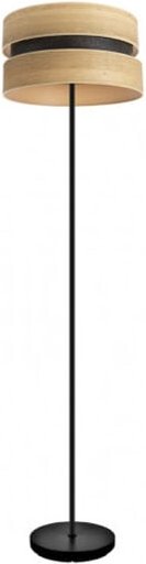 Colet 1xe27 schwarz/helles Holz 160x40x40 cm