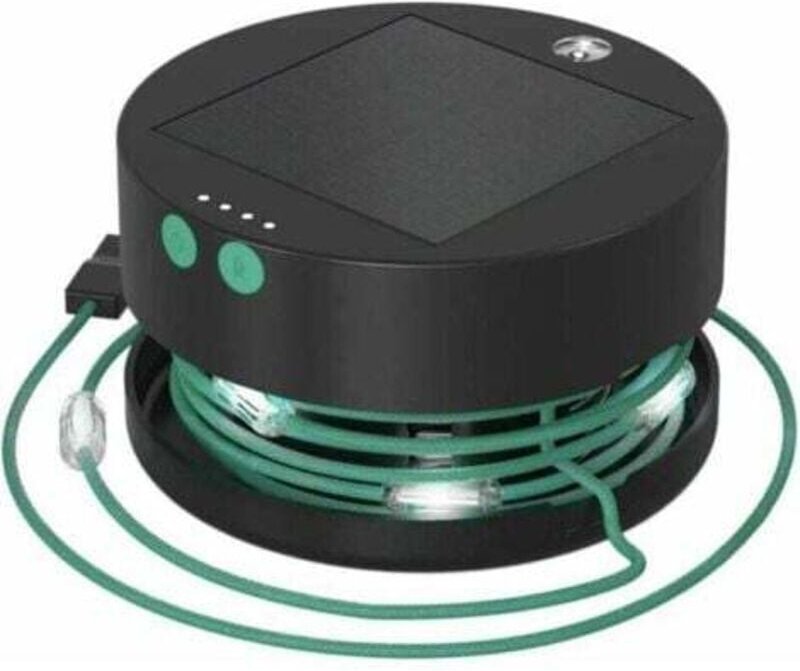 Luci solari ricaricabili per esterni, luci da campeggio, illuminazione impermeabile, luci a LED, luci solari a catena