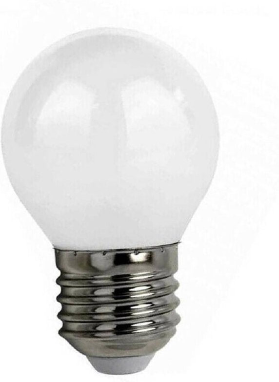 Trade Shop Traesio - Trade Shop - led lamp led filing opaca 4 w E27 luce fredda calda naturale sfera G45AB -