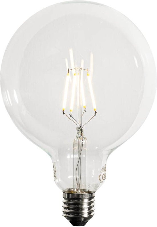 Dimmbare E27 LED-Glühbirne G125 5W 450lm 3000K